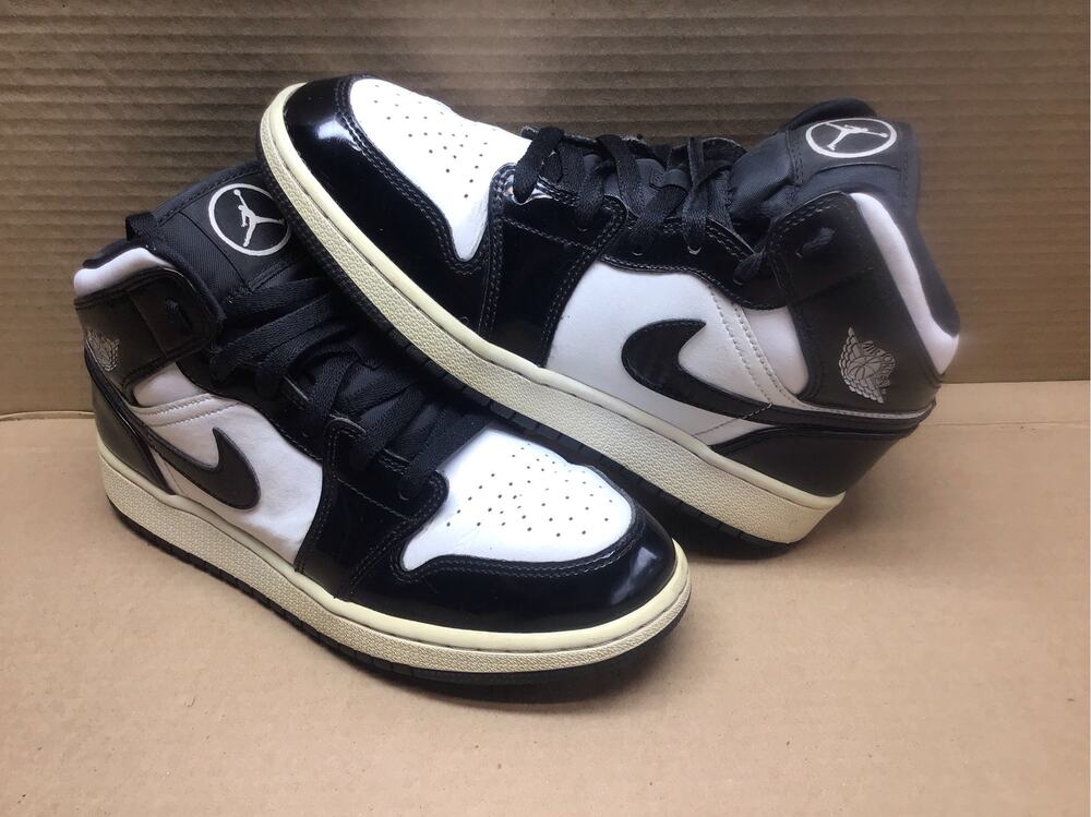 Nike Air Jordan 1 Mid SE ASW Carbon Fiber All Star 2021  6.5Y DD2192-001 Black